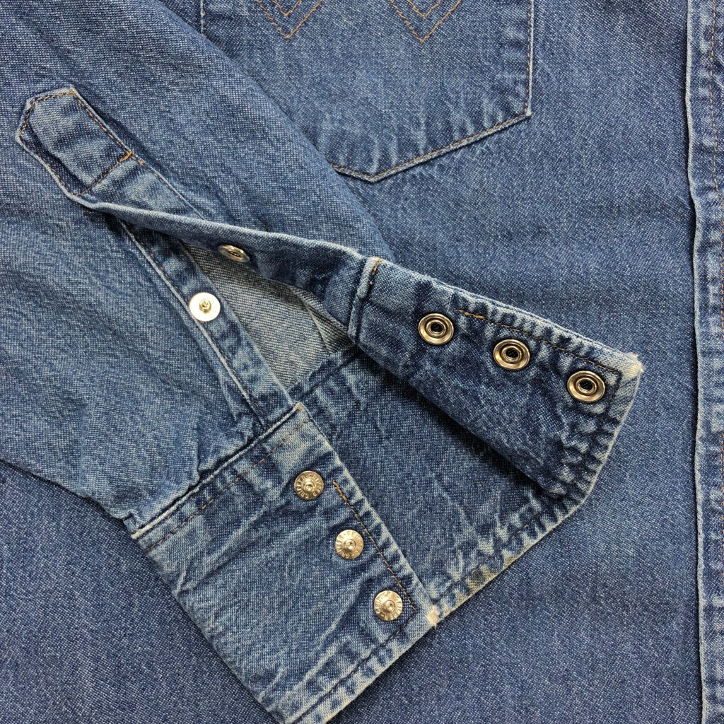 90s Wrangler Denim Chambray Shirt
