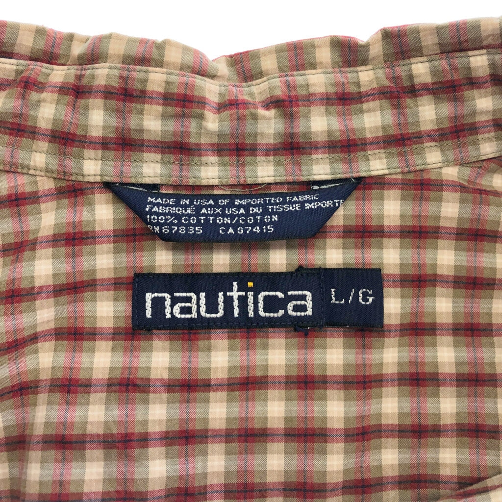 90s NAUTICA Check Shirt
