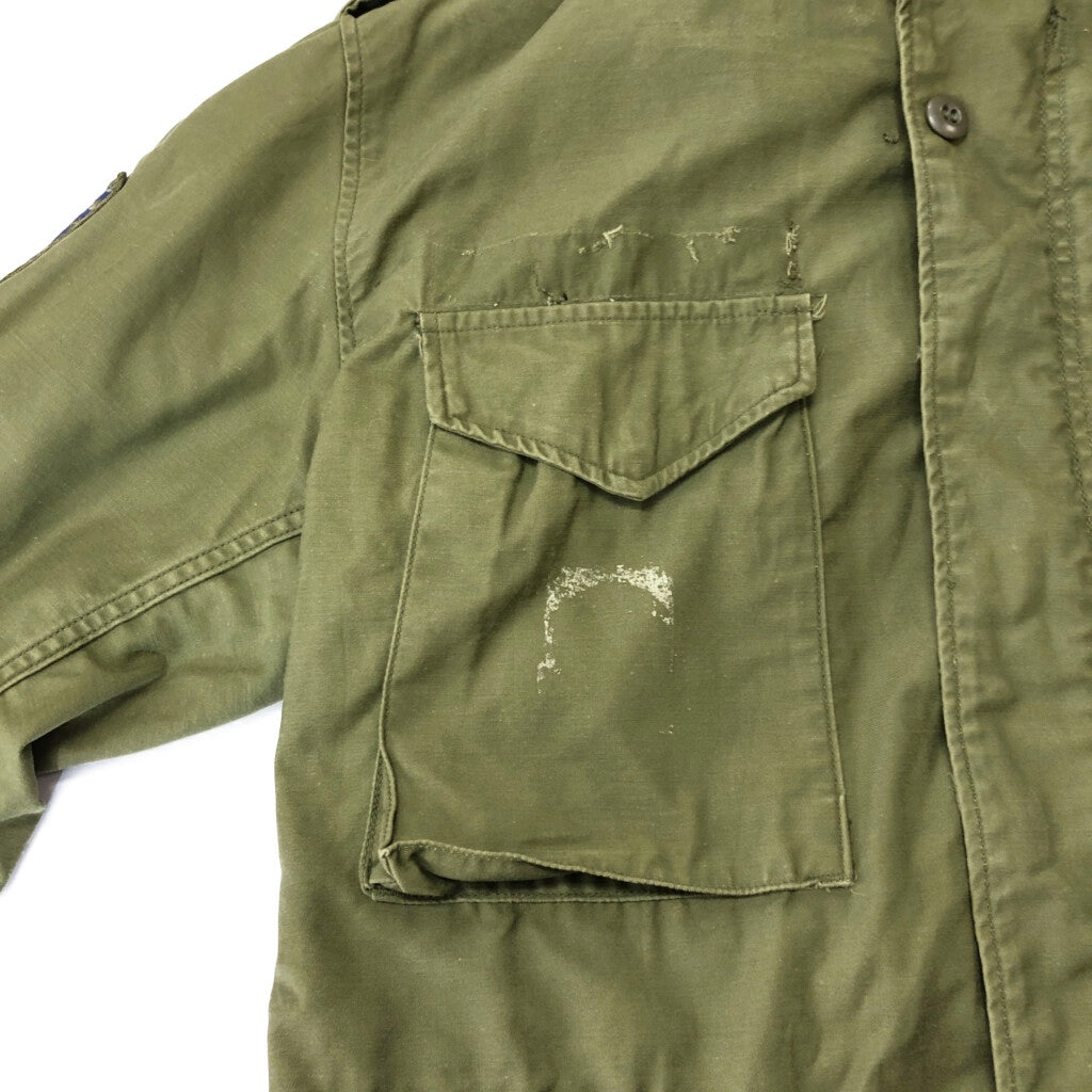 70s U.S. ARMY M-65 Field Jacket 3rd Military Jacket