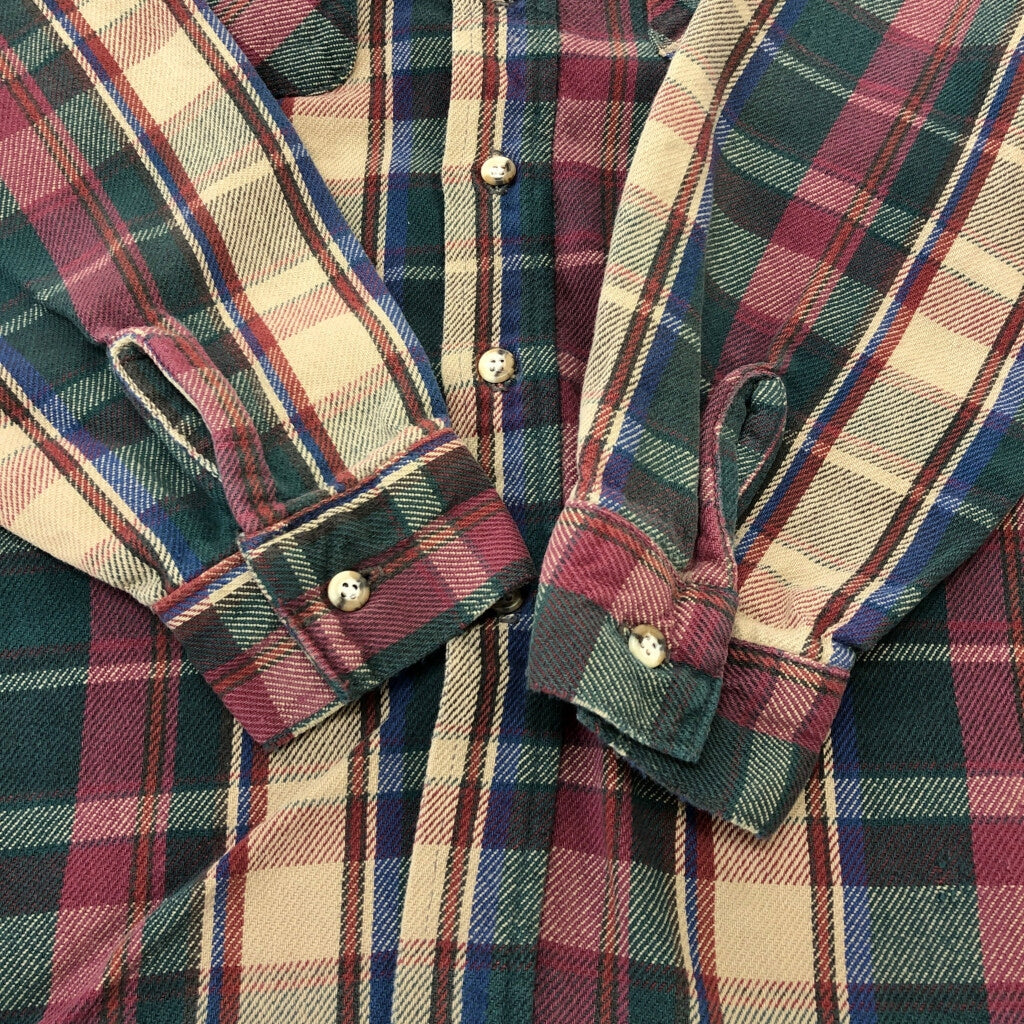 90s FIVE BROTHER Check Shirt