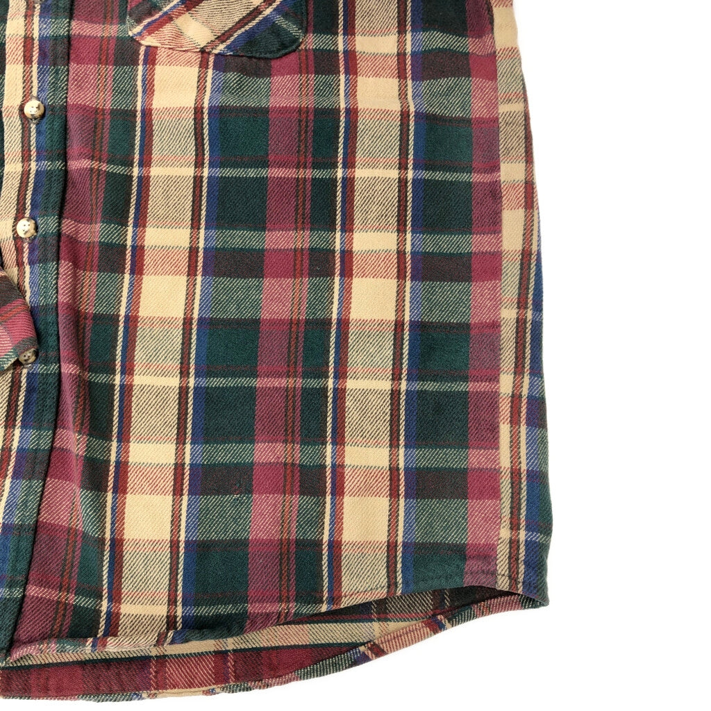 90s FIVE BROTHER Check Shirt