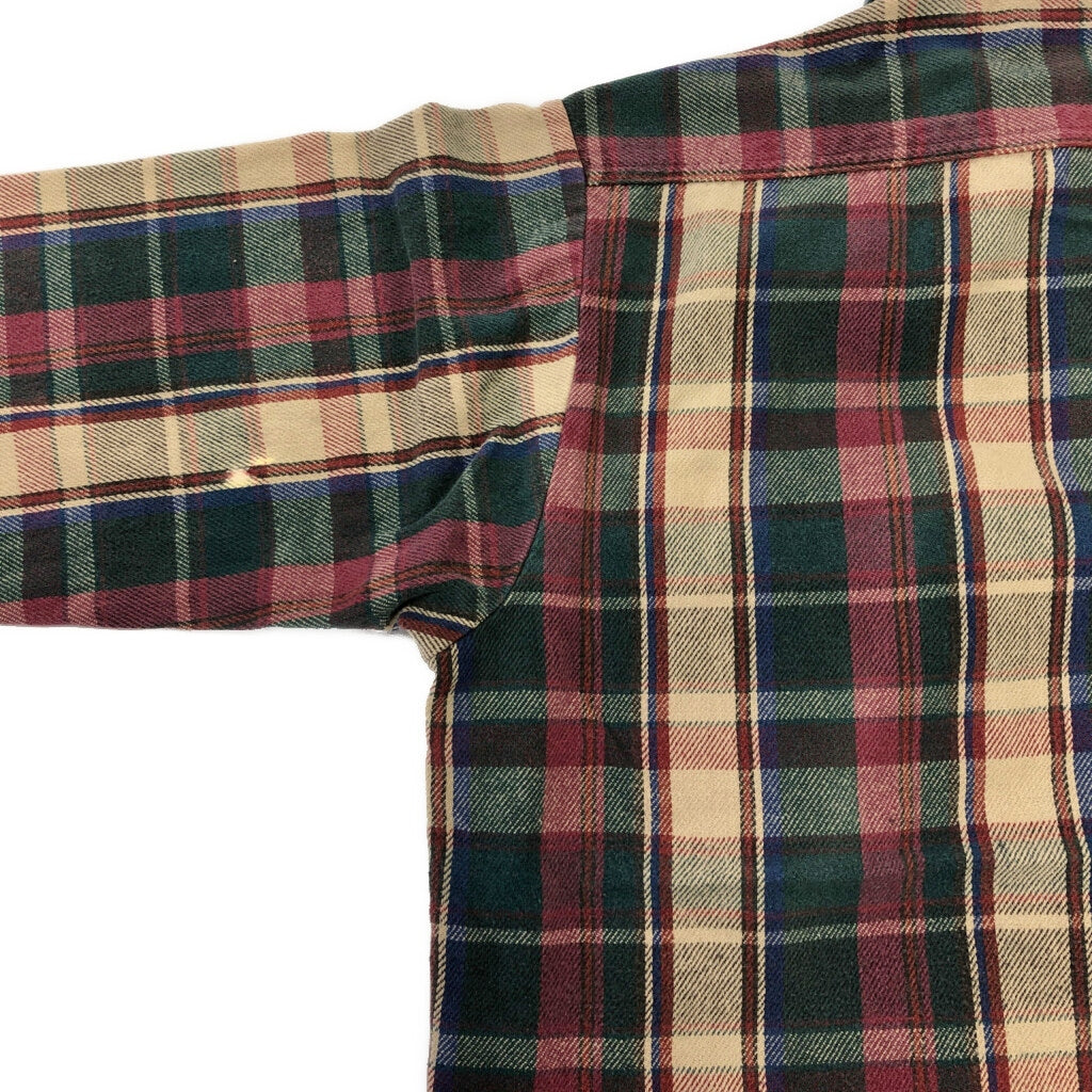 90s FIVE BROTHER Check Shirt