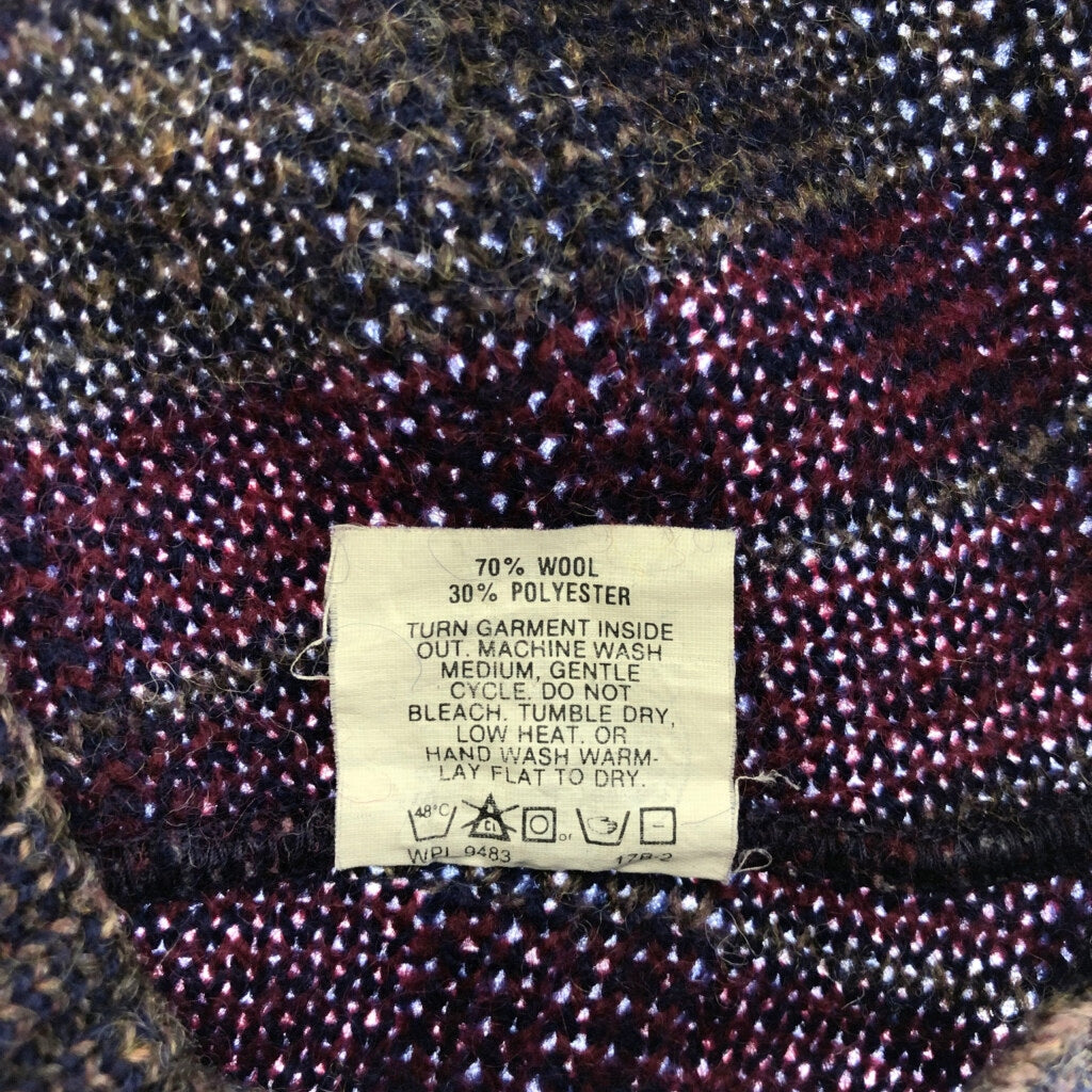 90s ROBERT BRUCE 3D Knit Sweater
