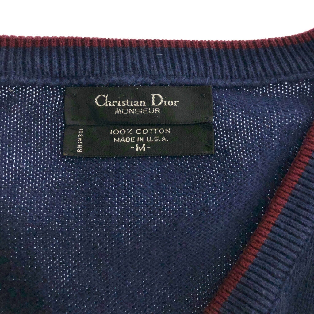 90s Christian Dior Monsieur V-Neck Sweater