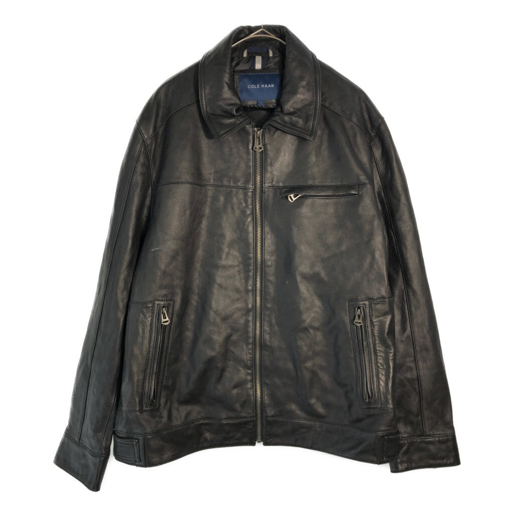 COLE HAAN Leather Jacket