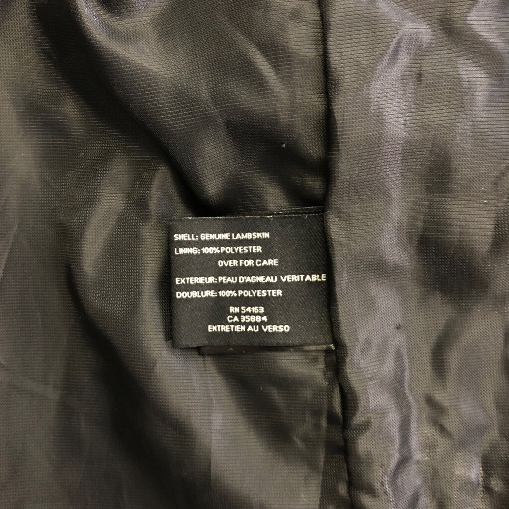 COLE HAAN Leather Jacket