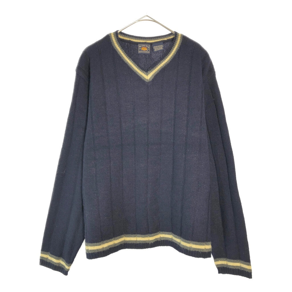 90s Route 66 V-Neck Sweater