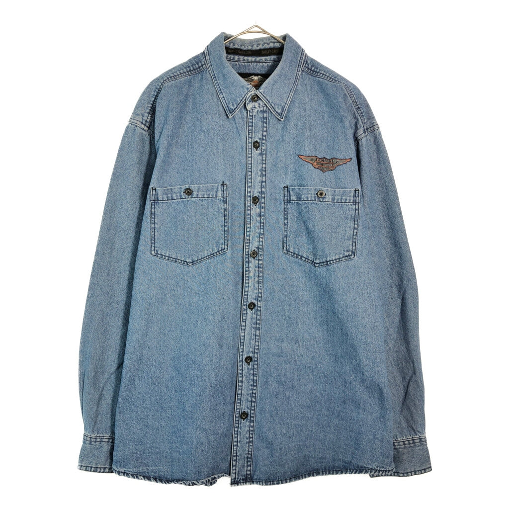 HARLEY DAVIDSON Denim Chambray Shirt