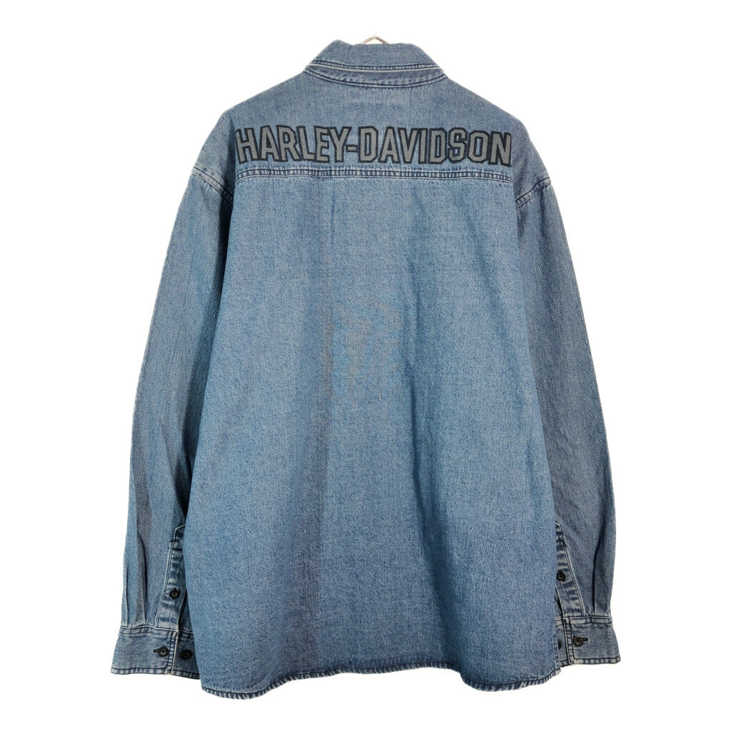 HARLEY DAVIDSON Denim Chambray Shirt