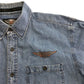 HARLEY DAVIDSON Denim Chambray Shirt