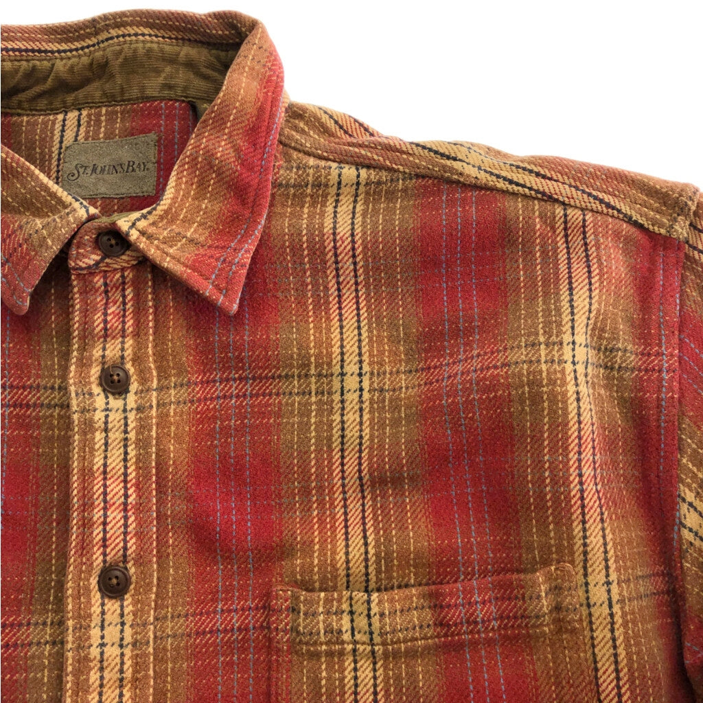 90s ST.JOHN'S BAY Flannel Shirt