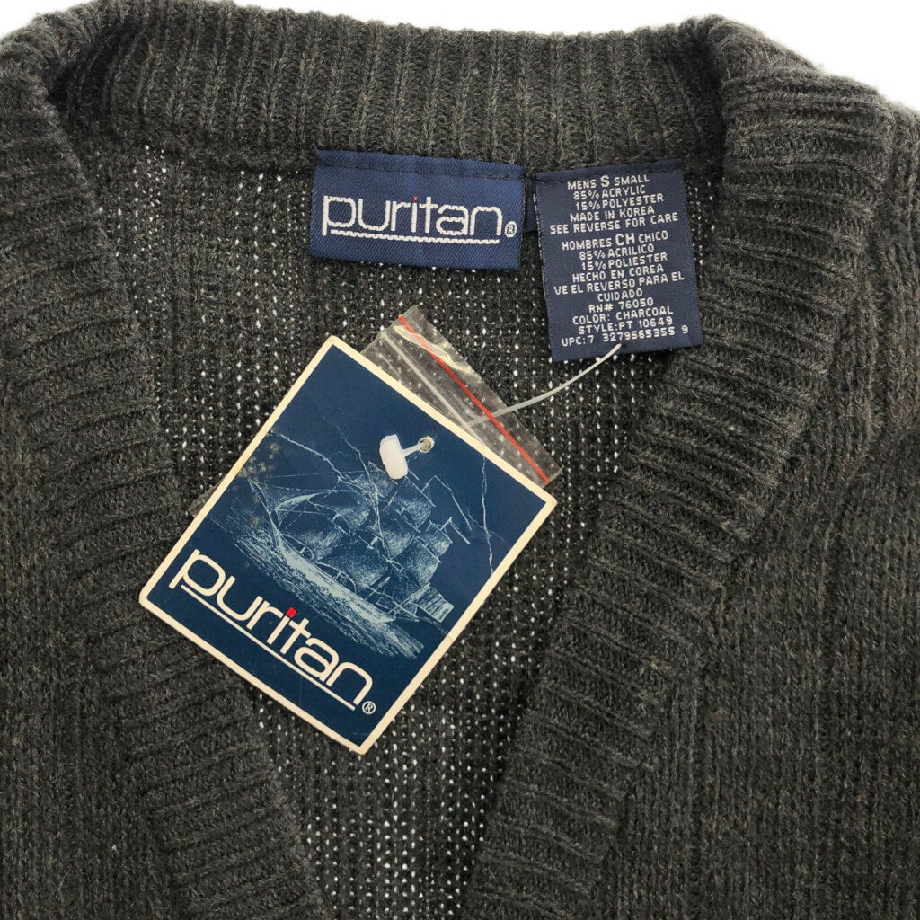 90s puritan Plain Cardigan