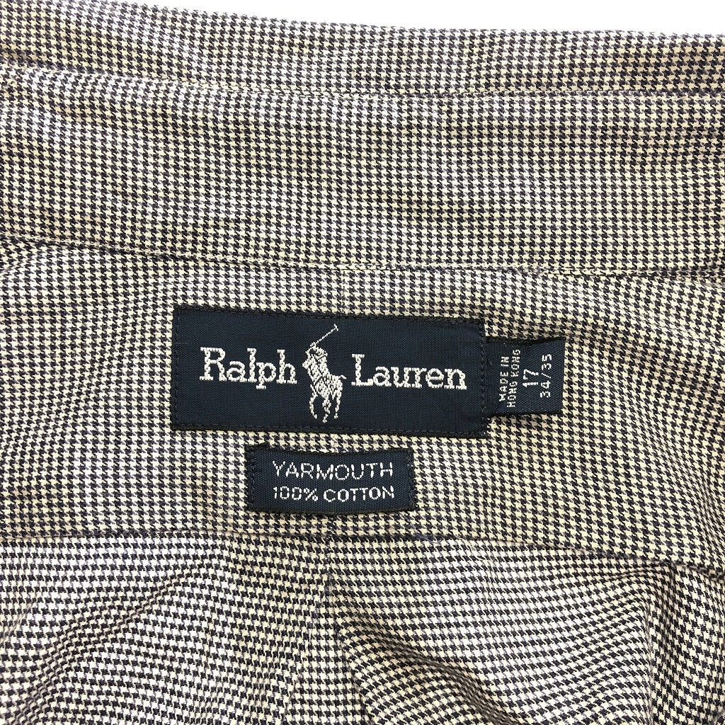 90s RALPH LAUREN YARMOUTH Check Shirt