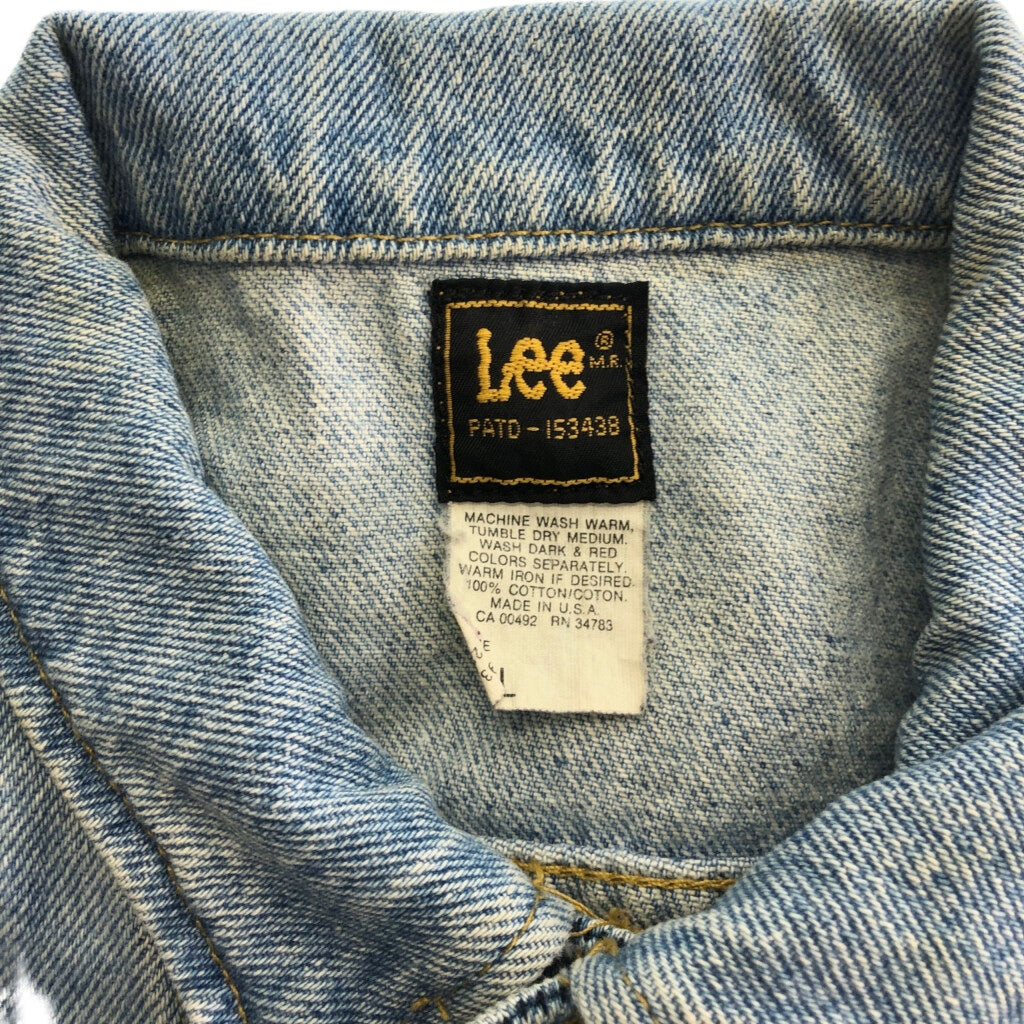 90s Lee PATD-153438 Denim Jacket