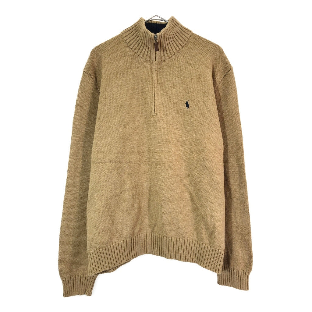 Polo by Ralph Lauren Half Zip Cotton Sweater Half Zip Sweater