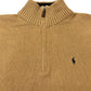 Polo by Ralph Lauren Half Zip Cotton Sweater Half Zip Sweater