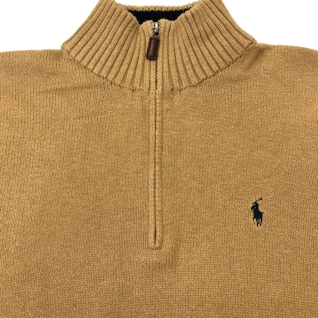 Polo by Ralph Lauren Half Zip Cotton Sweater Half Zip Sweater