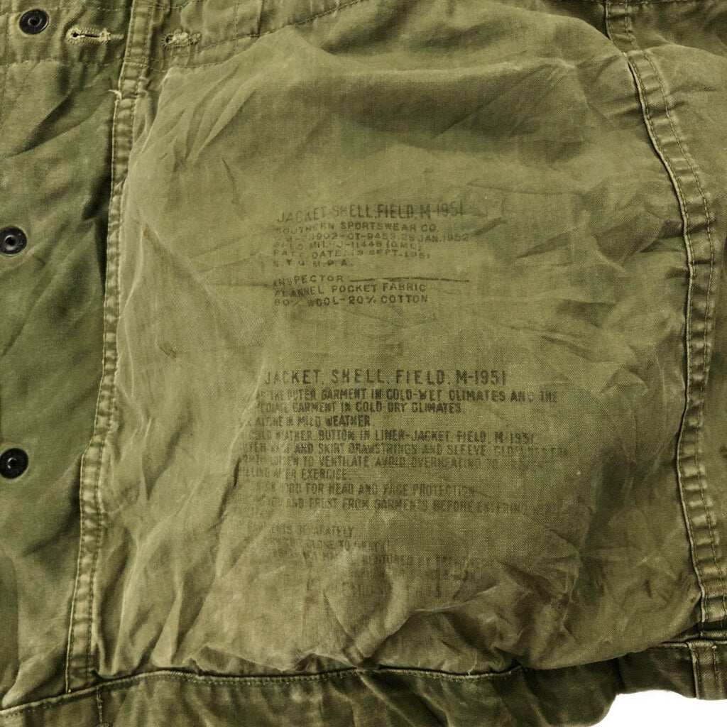 50s U.S. ARMY M-51 Field Jacket Military Jacket
