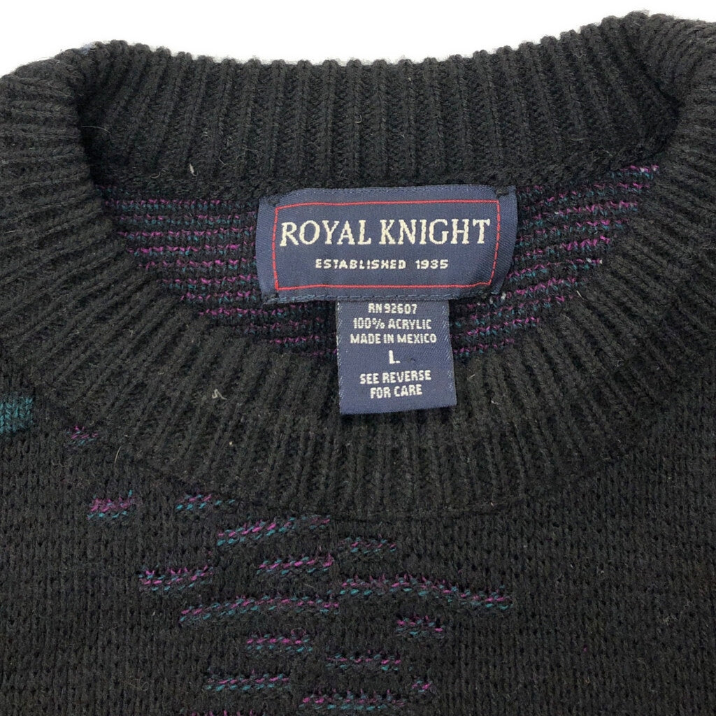 90s ROYAL KNIGHT Crewneck Sweater