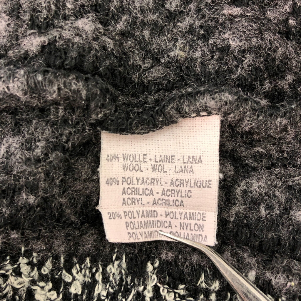 80s 3D Knit Sweater