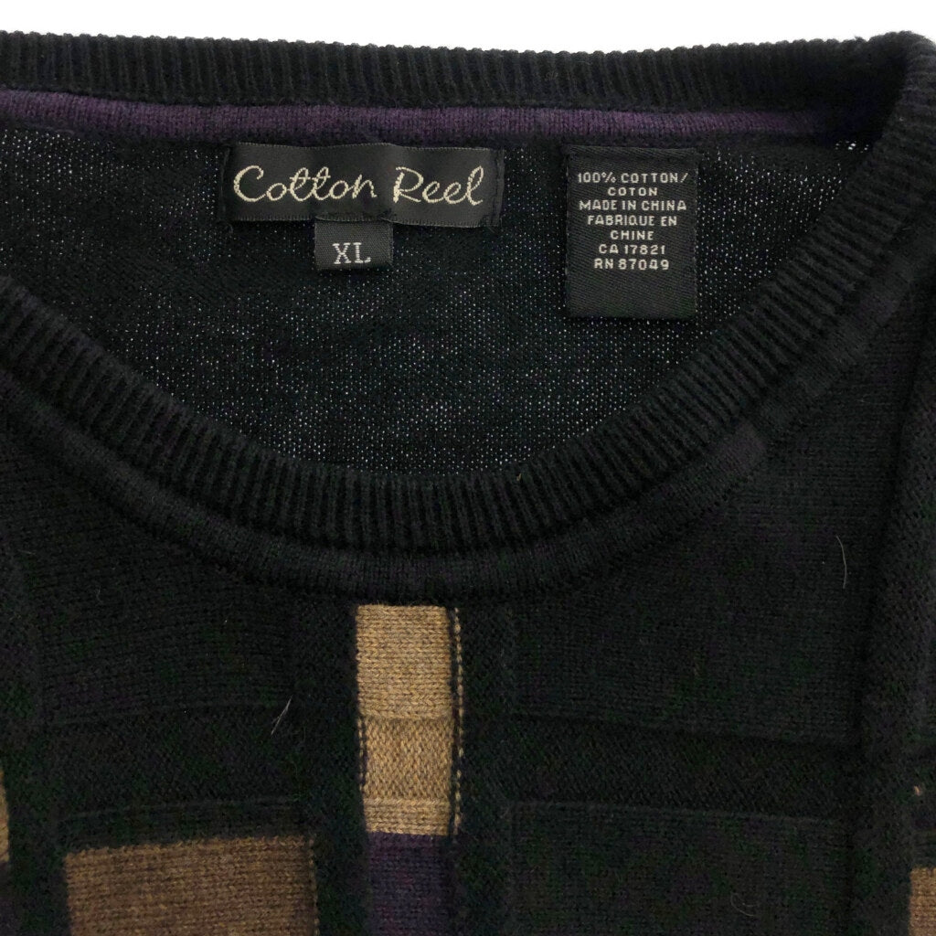 Cotton Reel 3D Knit Sweater