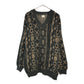 80s Sunday Angora V-Neck Sweater