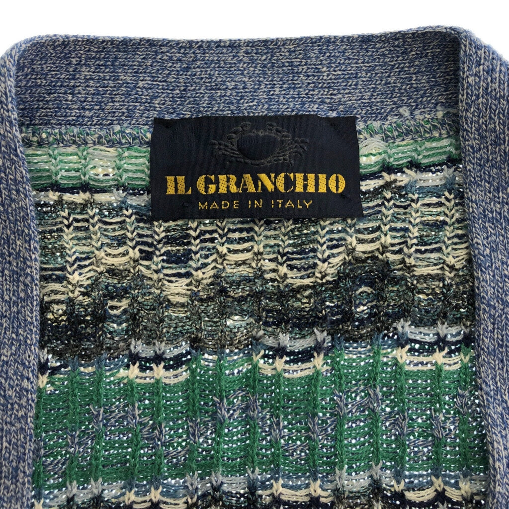 IL GRANCHIO Patterned Cardigan