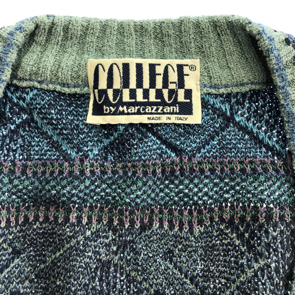 COLLEGE by Marcazzani Patterned Cardigan