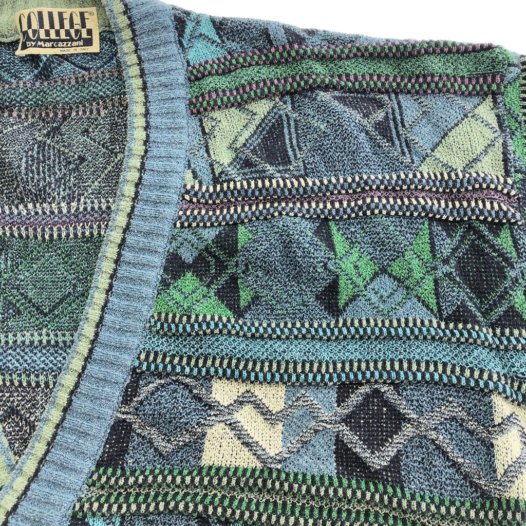 COLLEGE by Marcazzani Patterned Cardigan