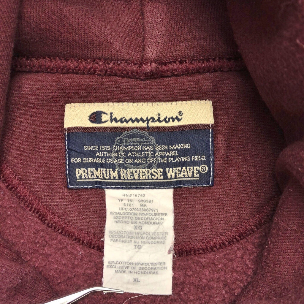 00s Champion PREMIUM REVERSE WEAVE Plain Hoodie