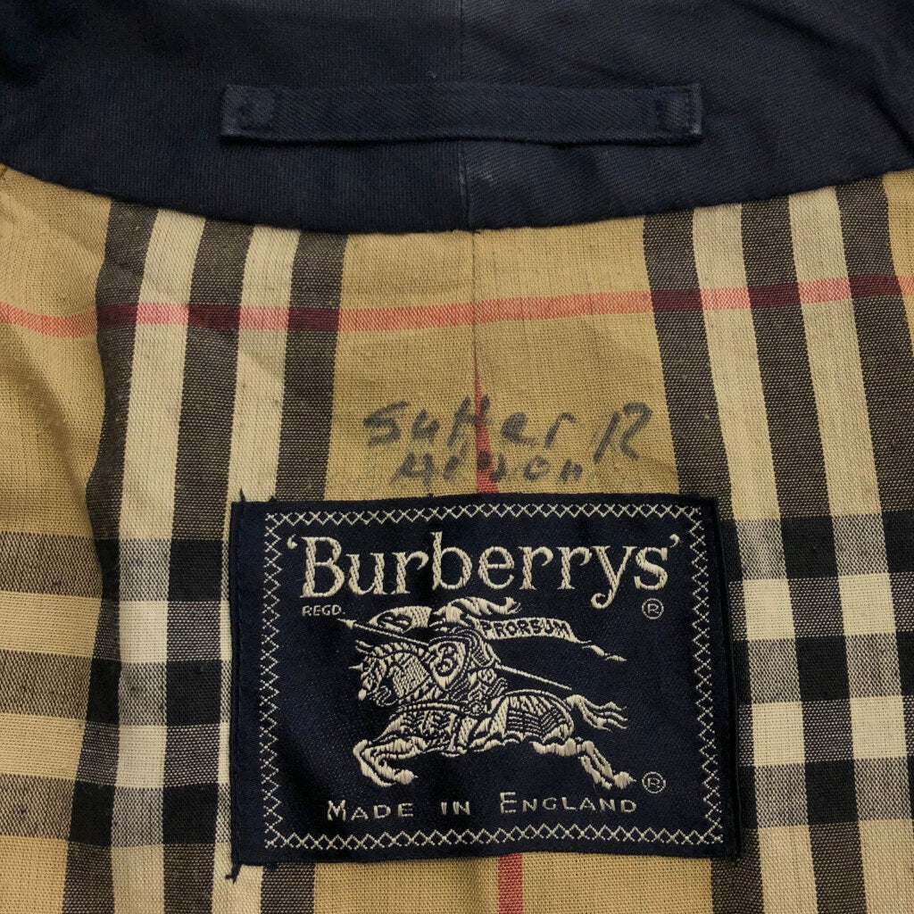 80s Burberrys Balmacaan Soutien Collar Coat