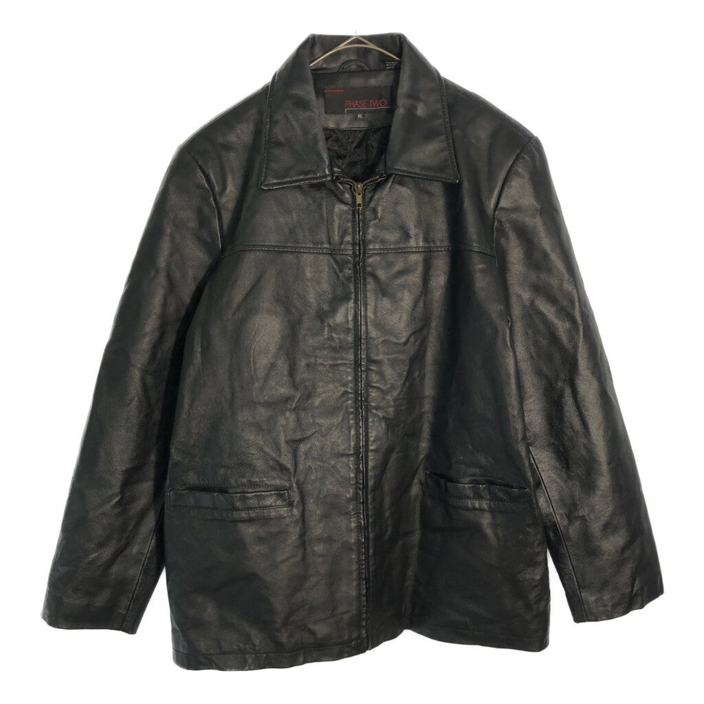 PHASE TWO Leather Jacket