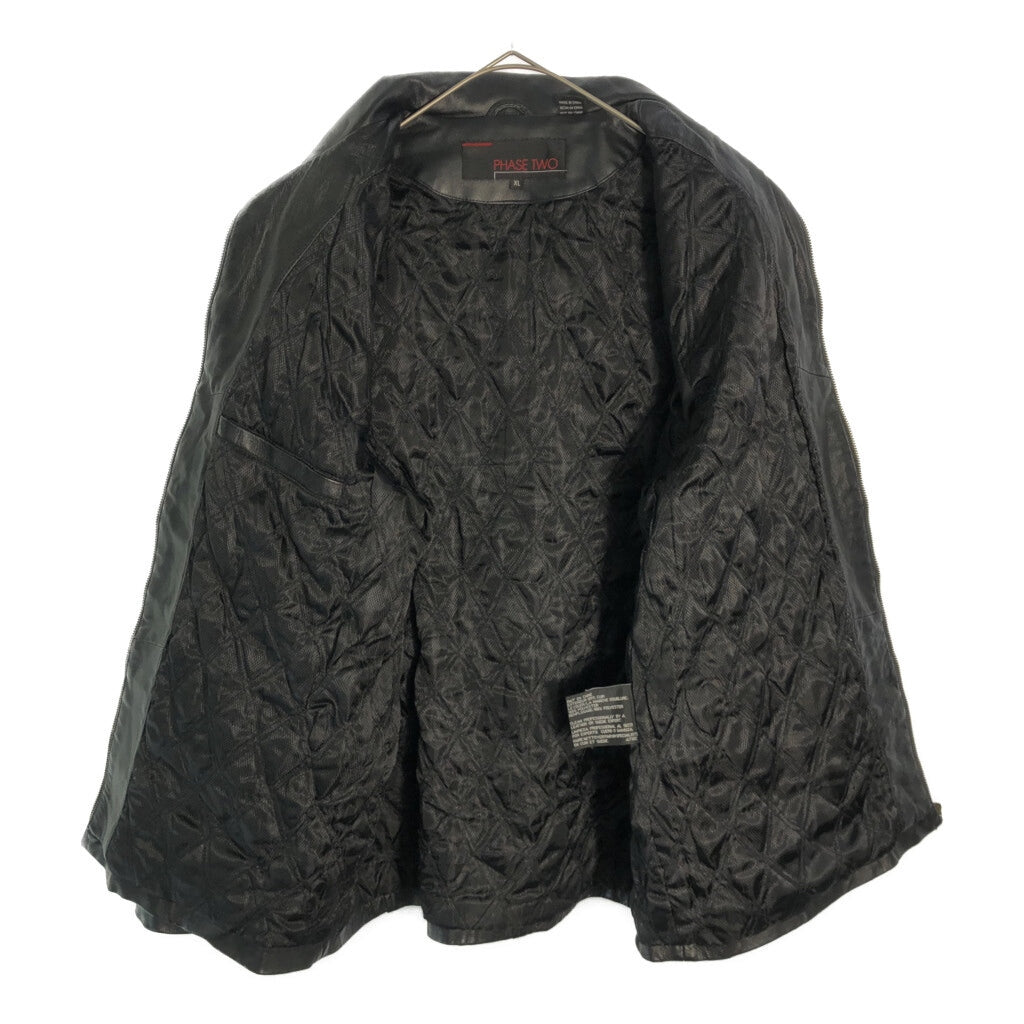 PHASE TWO Leather Jacket