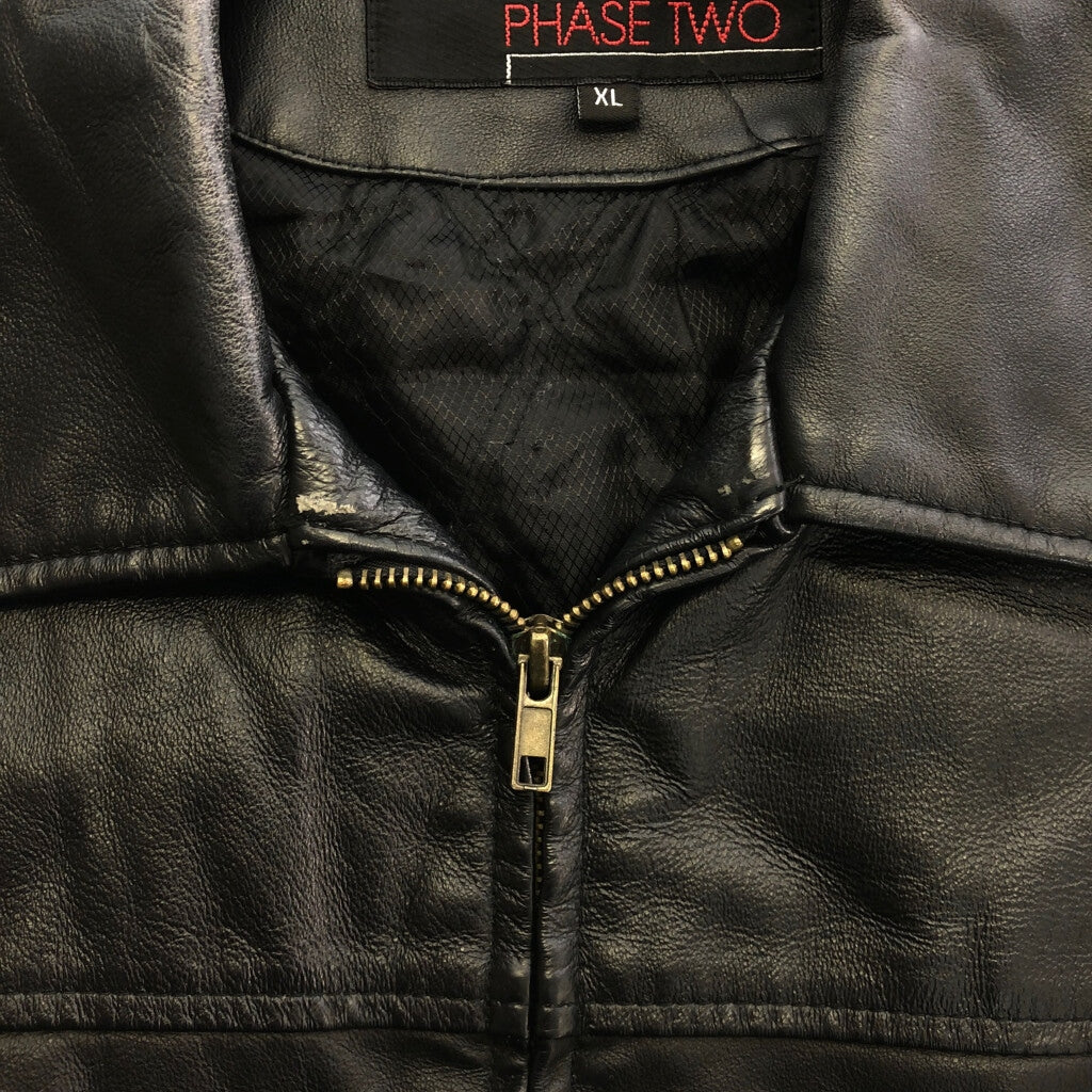 PHASE TWO Leather Jacket