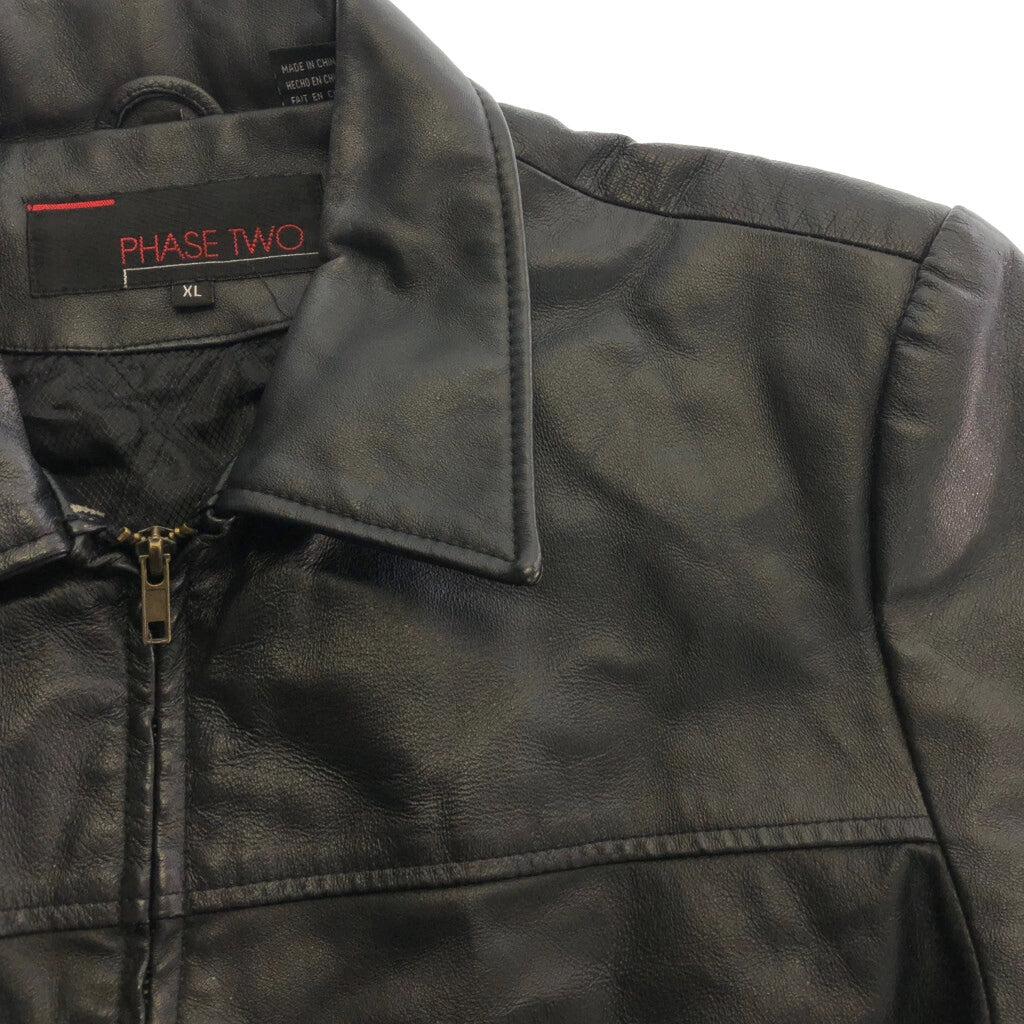 PHASE TWO Leather Jacket