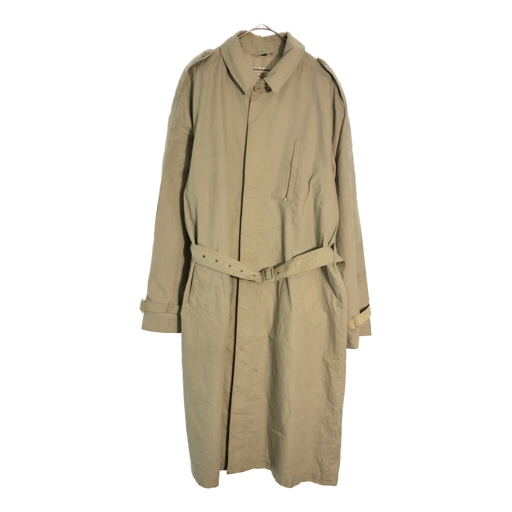 90s BARACUTA Balmacaan Soutien Collar Coat