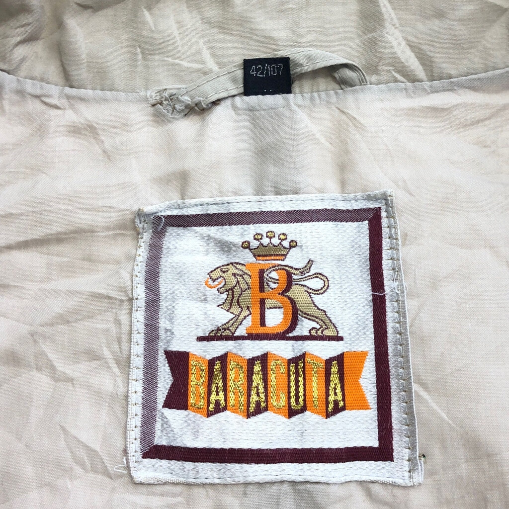 90s BARACUTA Balmacaan Soutien Collar Coat