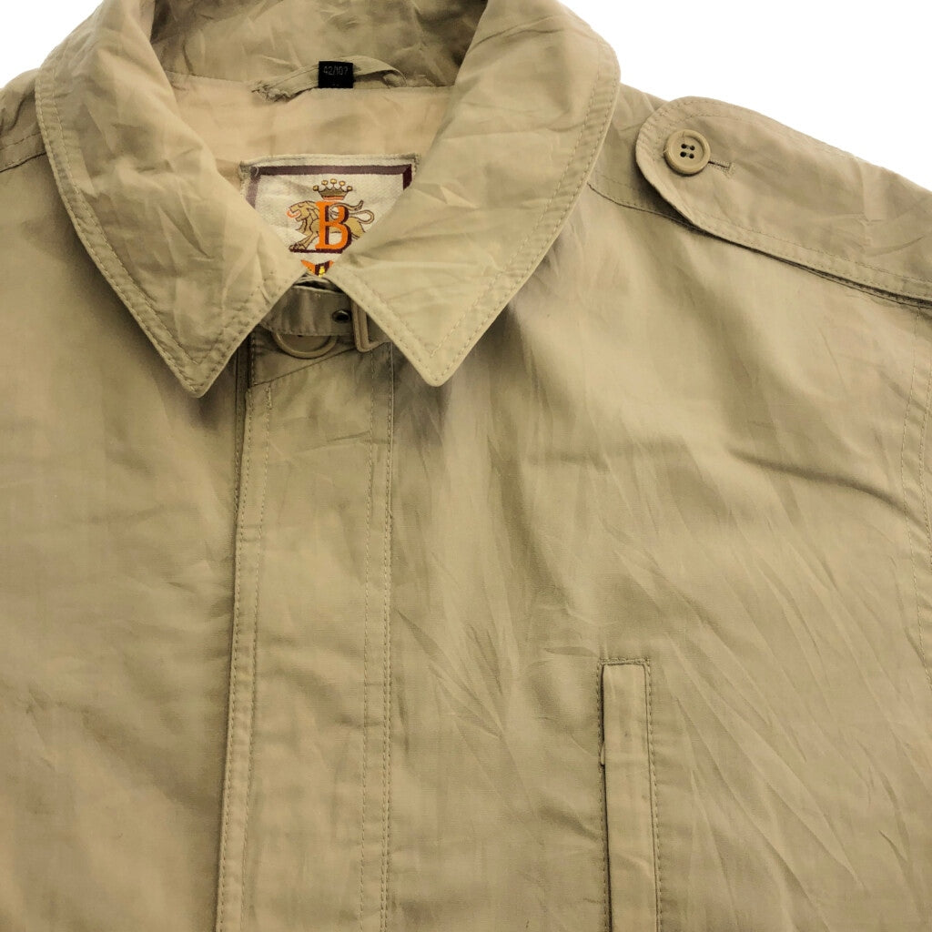 90s BARACUTA Balmacaan Soutien Collar Coat
