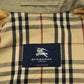 BURBERRY Balmacaan Soutien Collar Coat