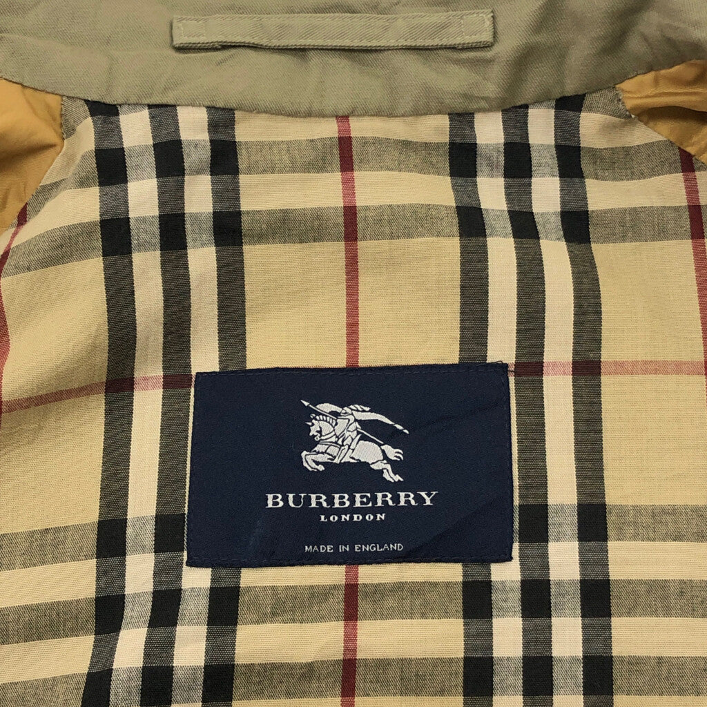 BURBERRY Balmacaan Soutien Collar Coat