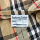 80s Burberrys Balmacaan Soutien Collar Coat