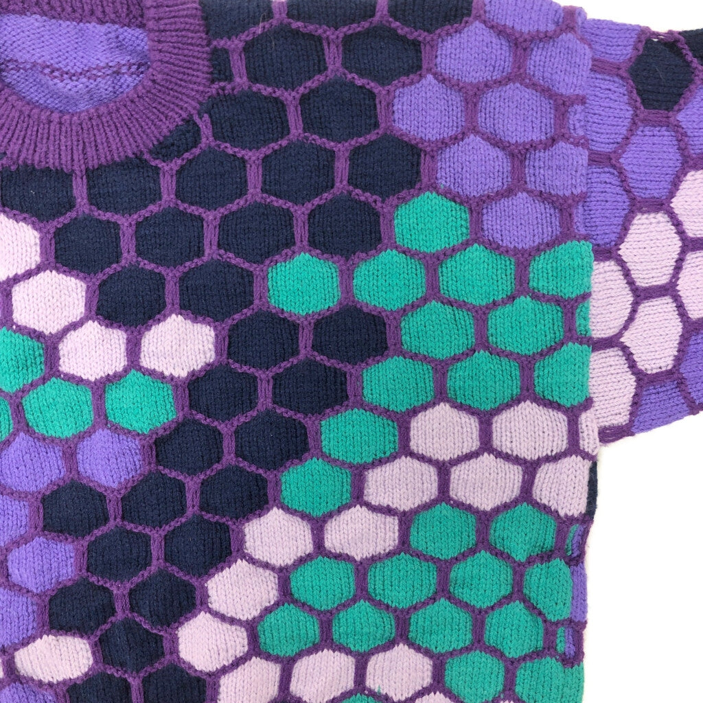 90s 3D Knit Sweater