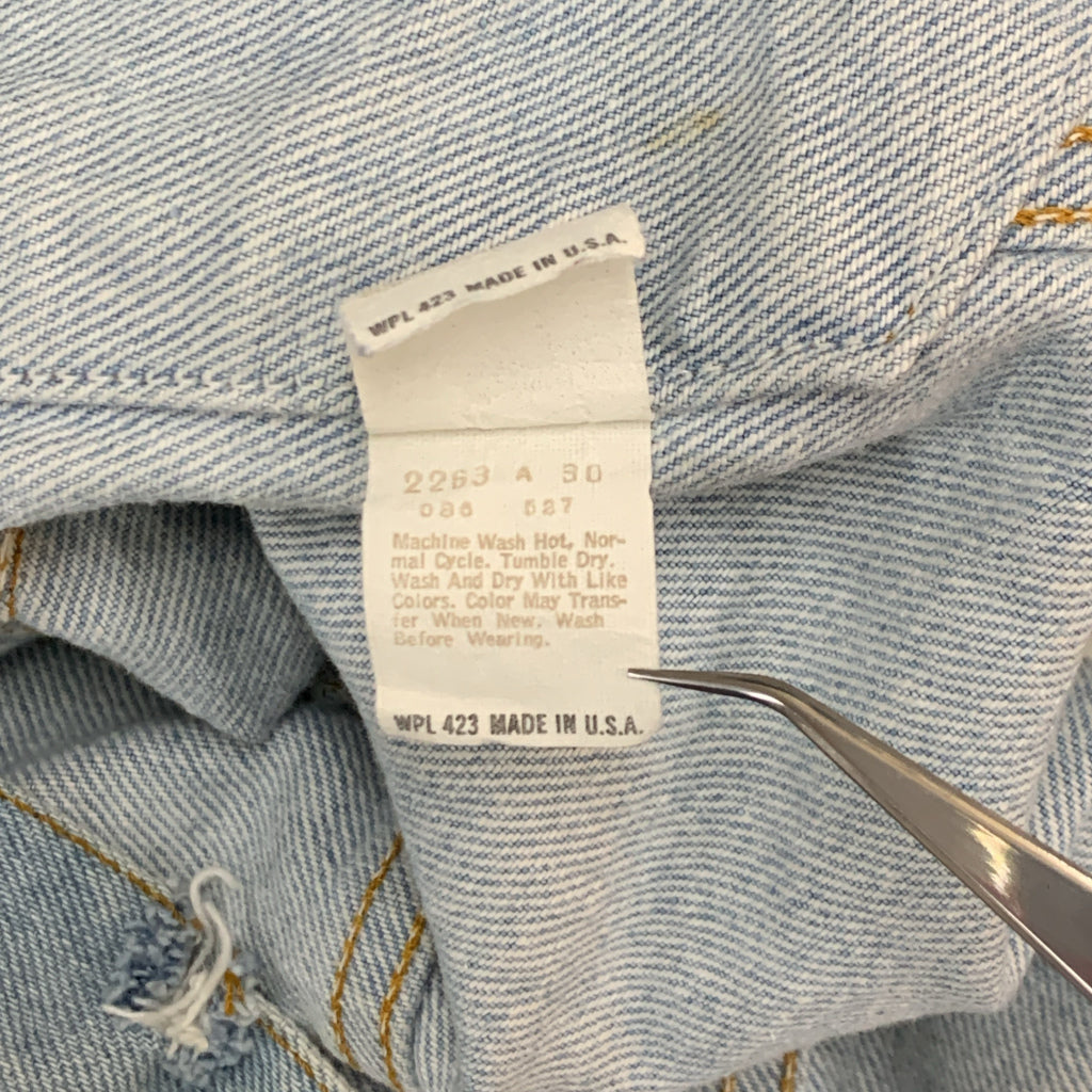 80s Levi's 70506-0211 Denim Jacket
