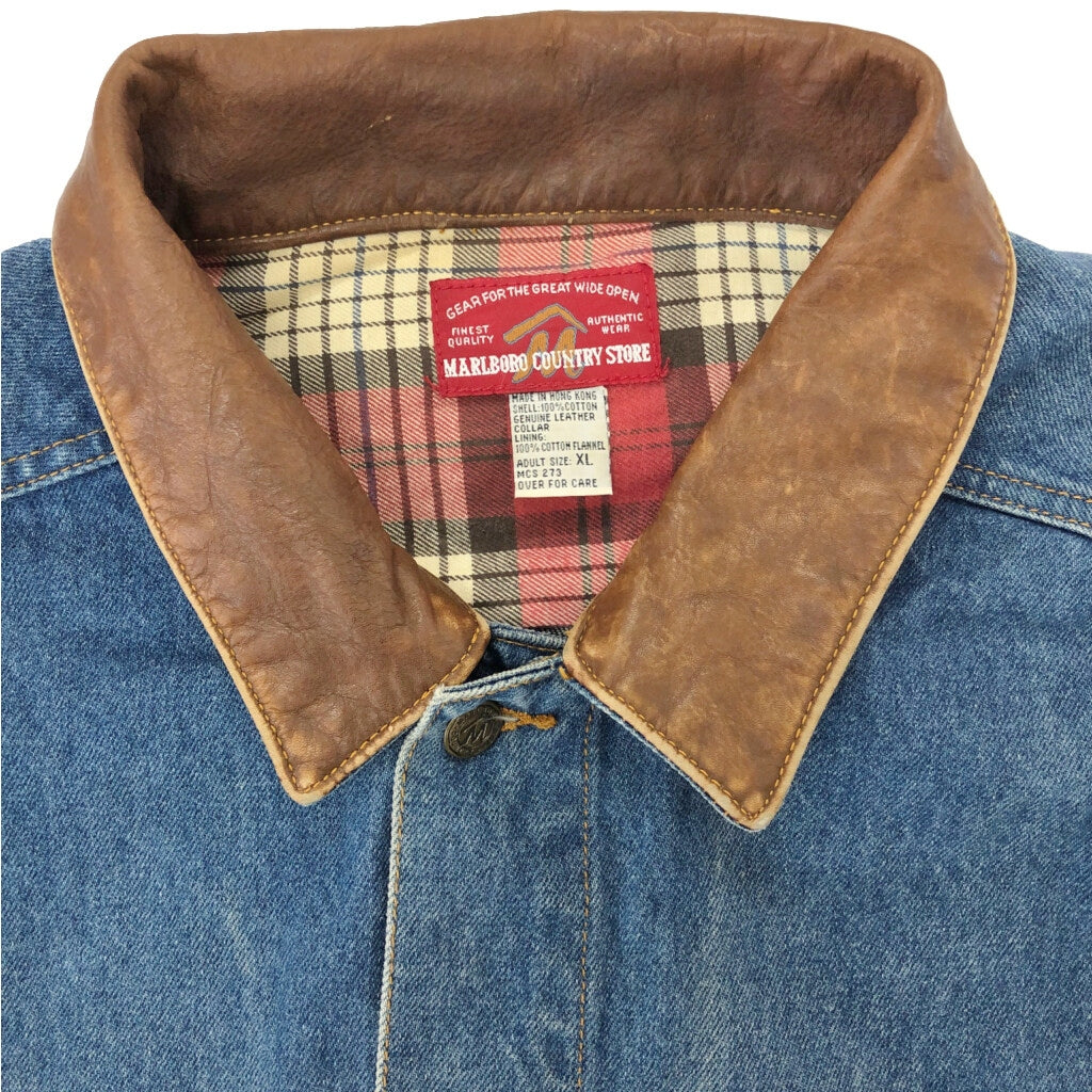 90s MARLBORO COUNTRY STORE Denim Jacket