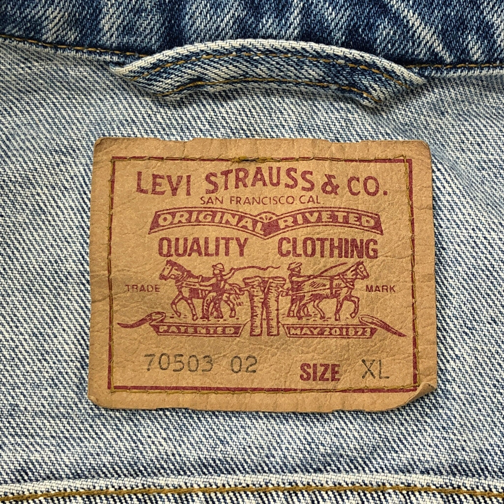 90s Levi's 70503-02 Denim Jacket