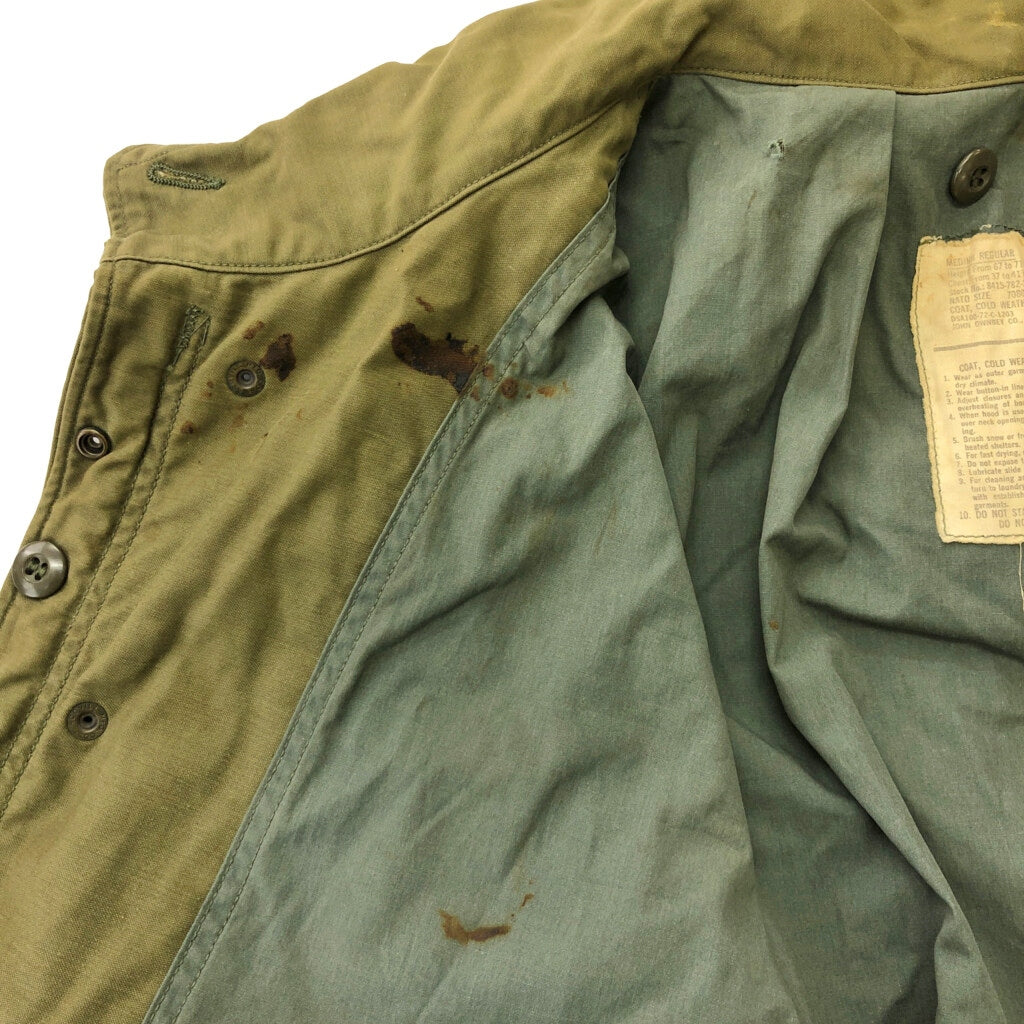70s U.S. ARMY M-65 Field Jacket 3rd Gray Liner Military Jacket