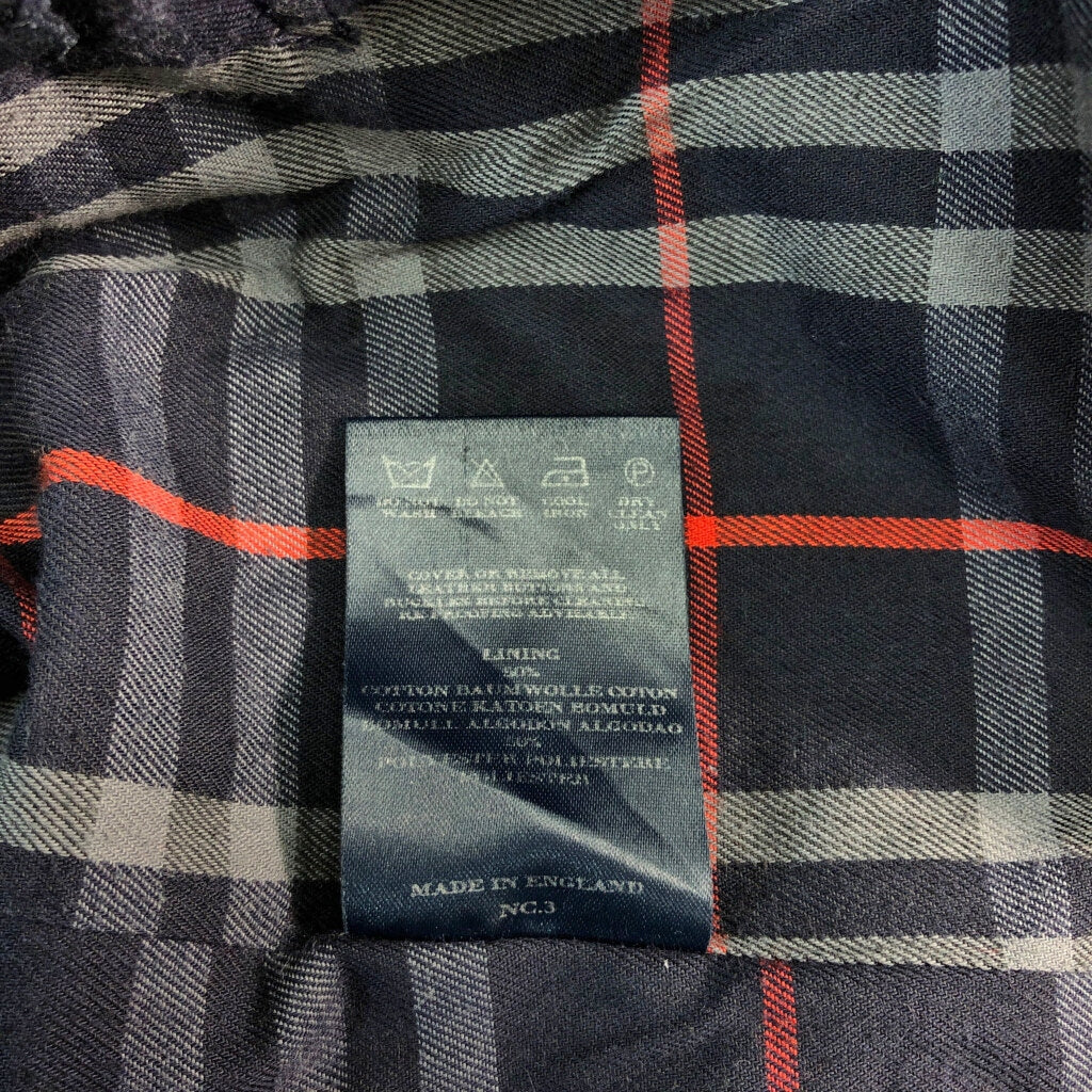 BURBERRY Balmacaan Soutien Collar Coat