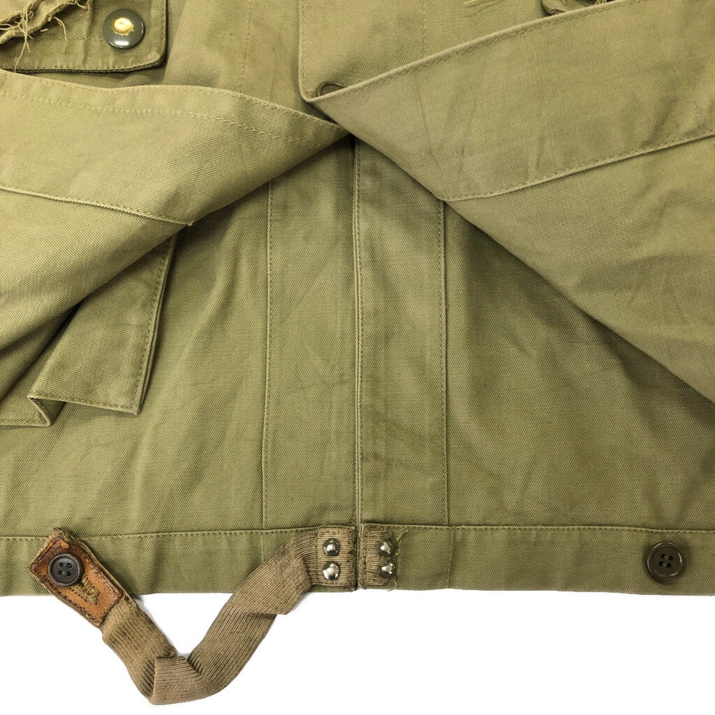 70s Euro Military Parachute Jacket Military Jacket
