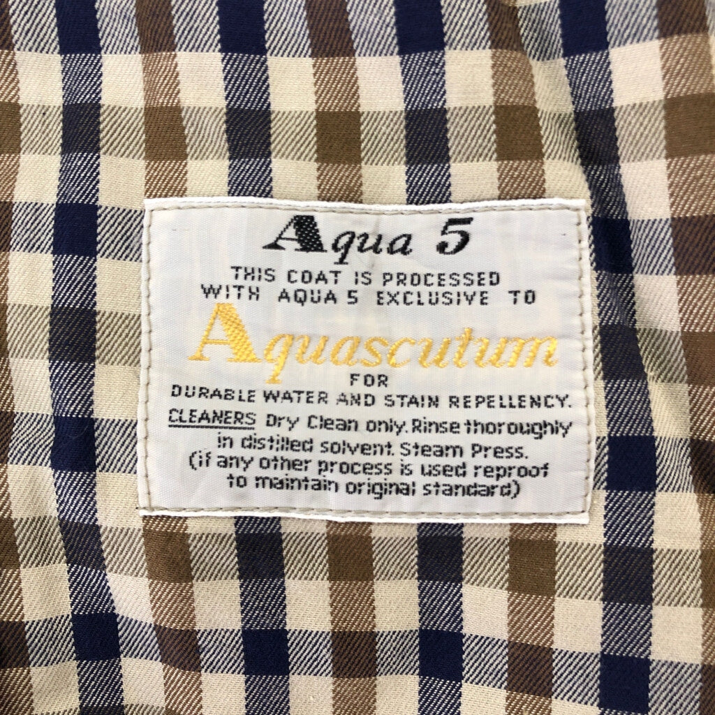 80s Aquascutum Balmacaan Soutien Collar Coat