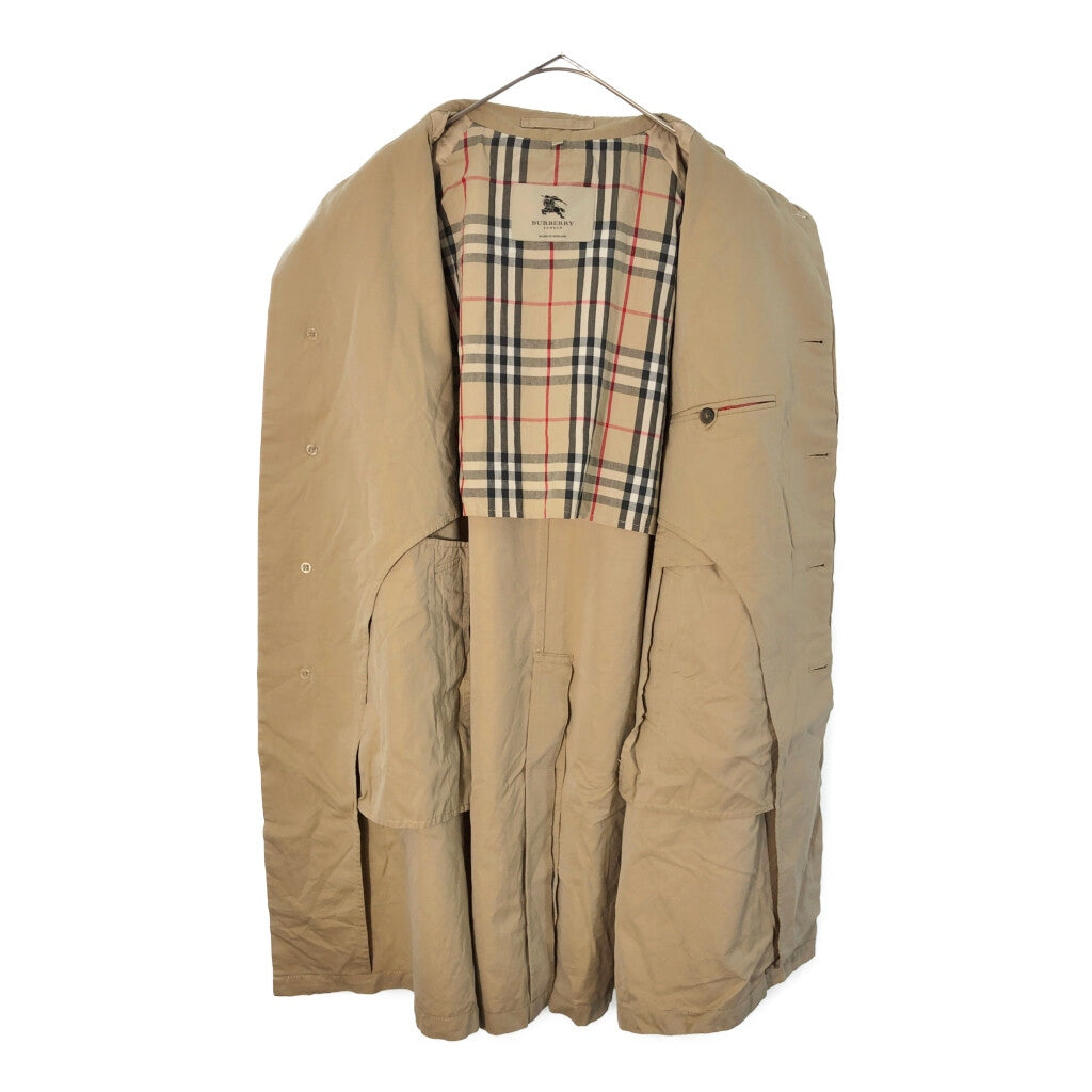 BURBERRY Balmacaan Soutien Collar Coat